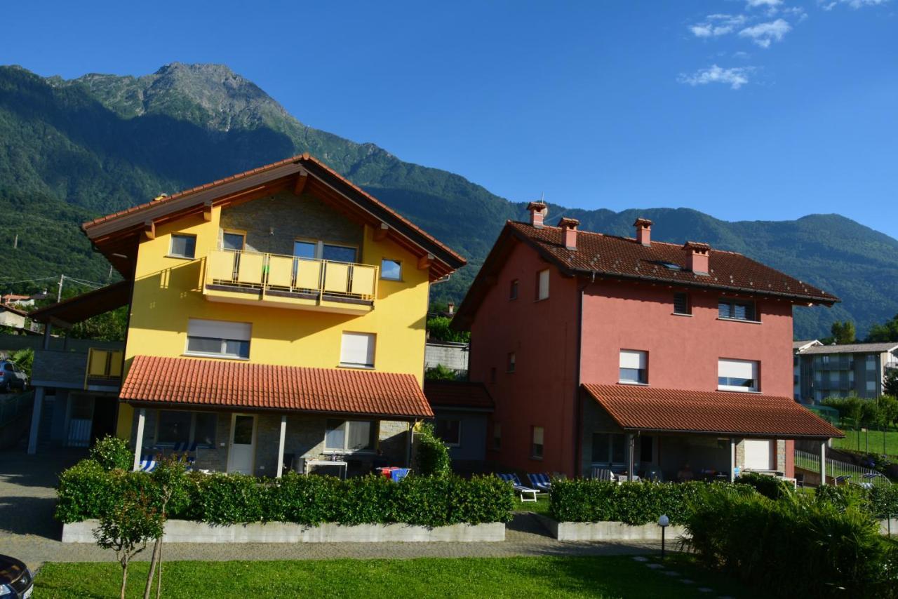 Residence Girasole Casa Rossa B Colico Exteriör bild
