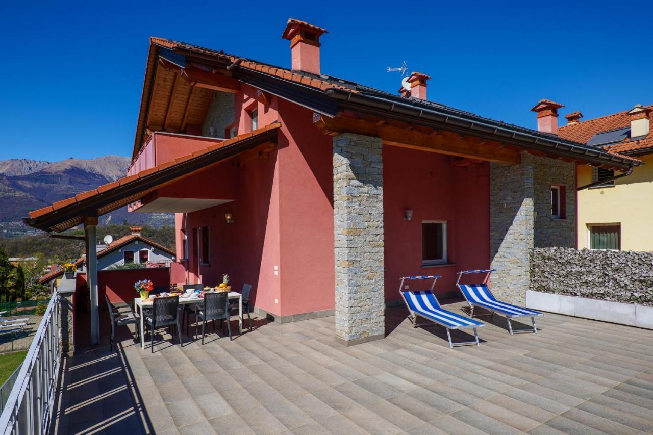 Residence Girasole Casa Rossa B Colico Exteriör bild