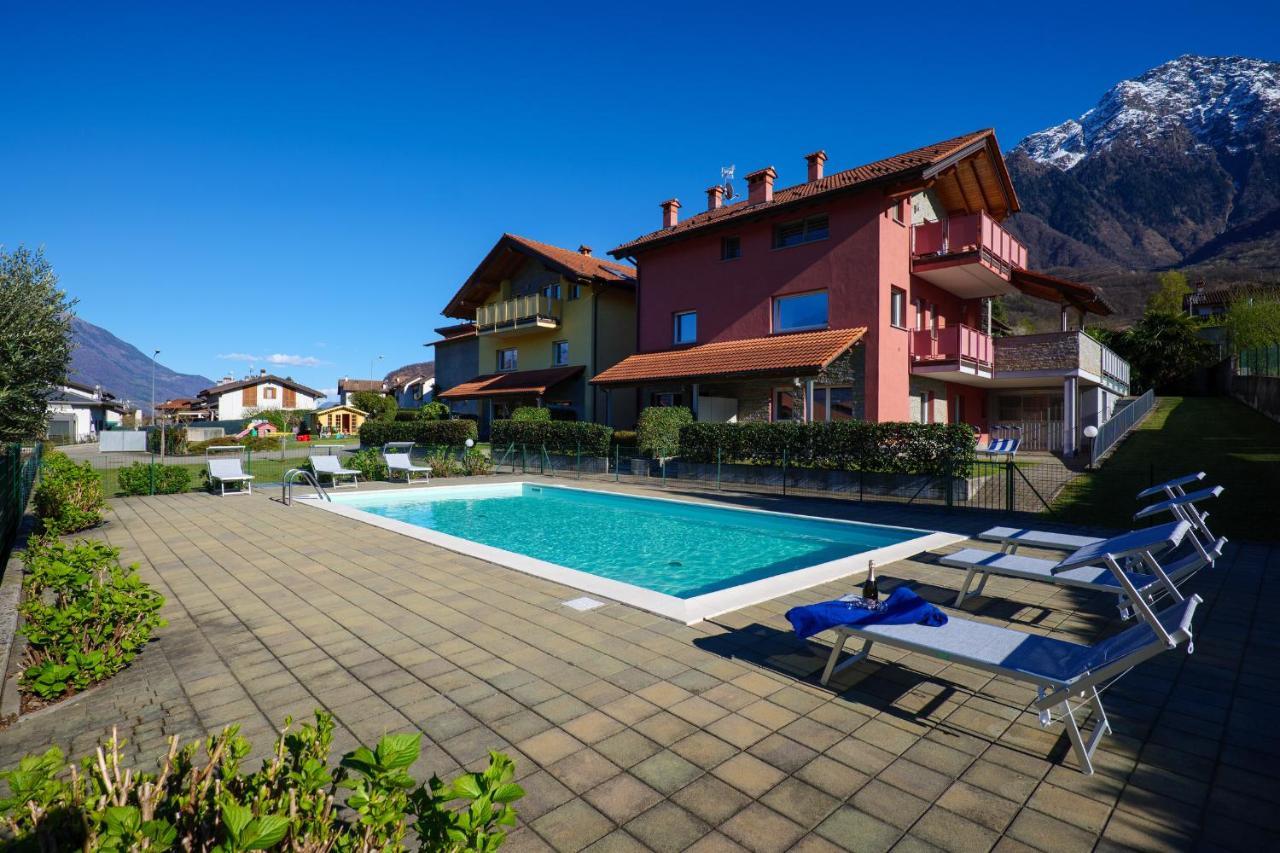 Residence Girasole Casa Rossa B Colico Exteriör bild